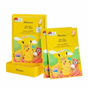 JMSOLUTION – Stamp Deco Pick Vitamin C Mask – Pack de 10