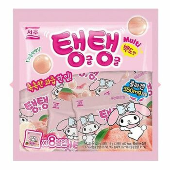 SEOJU – My Melody White Peach Gummy – 128g