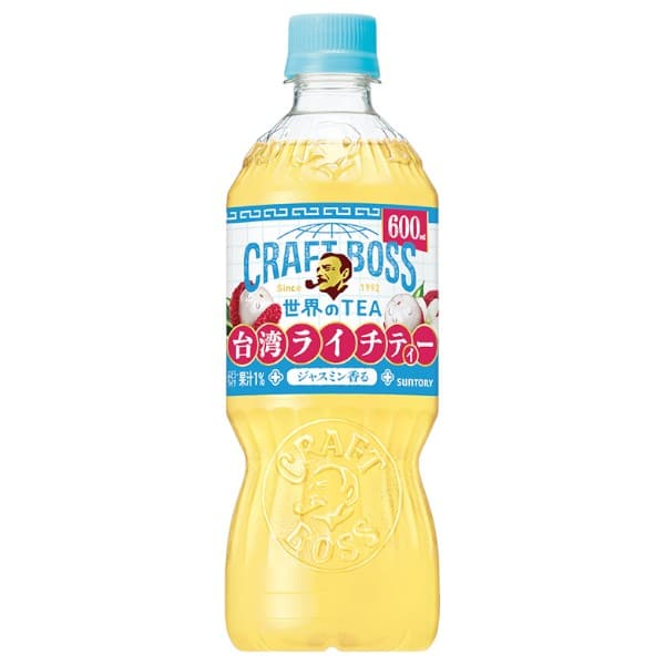 SUNTORY - Craft Boss Taiwan Lychee Tea - 600ml