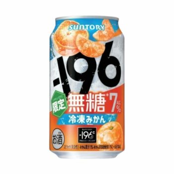 SUNTORY – Strong Zero Frozen Mikan Mandarine & Orange 7° – 350ml