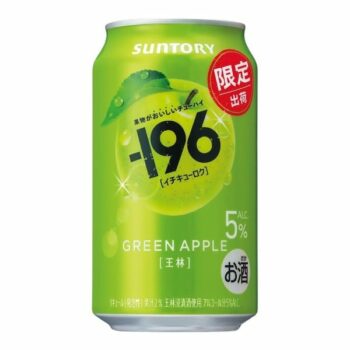 SUNTORY – Strong Zero Green Apple 5° – 350ml