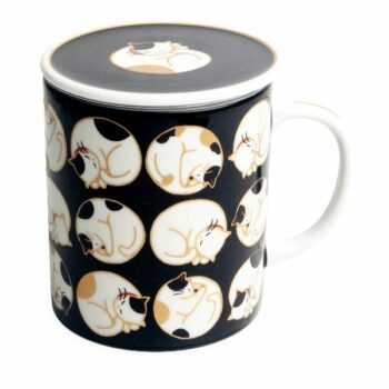 Tisanière – Chats + filtre inox