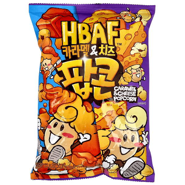 HBAF - Caramel and Cheese Popcorn - 80g