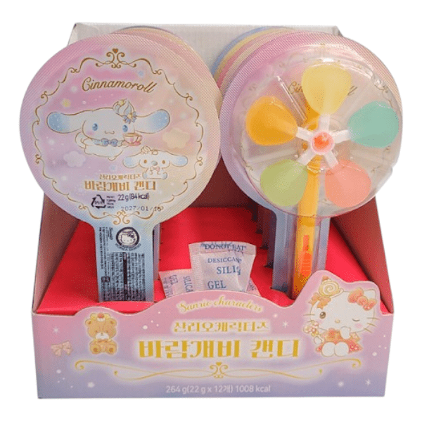 SANRIO - Caracters Pinwheel Candy - 22g