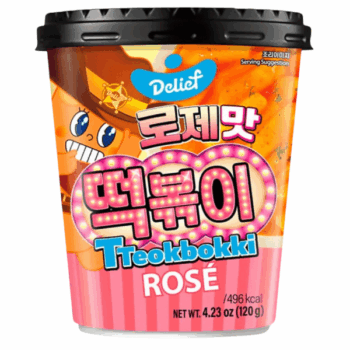 DELIEF – Tteokbokki Cup Rosé (Halal) – 120g