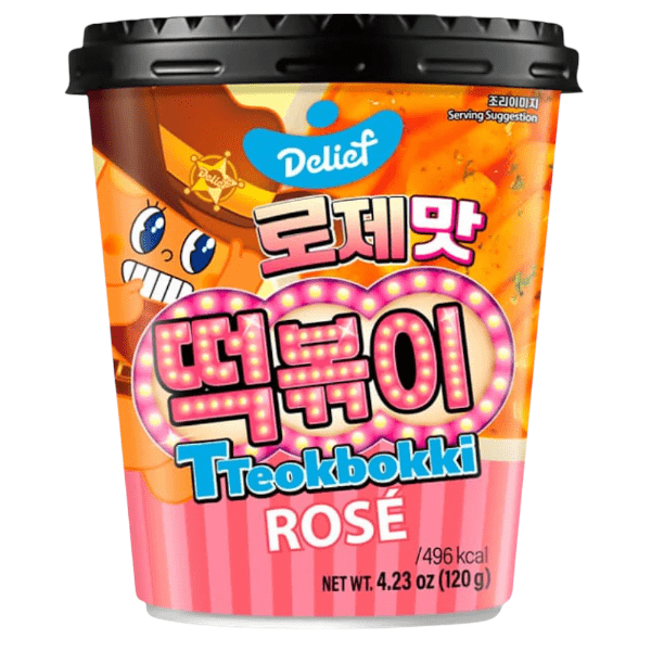 DELIEF - Tteokbokki Cup Rosé (Halal) - 120g