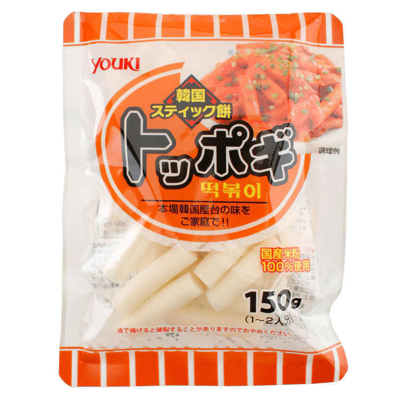 YOUKI - Tteokbokki Stick Rice Cake - 150g