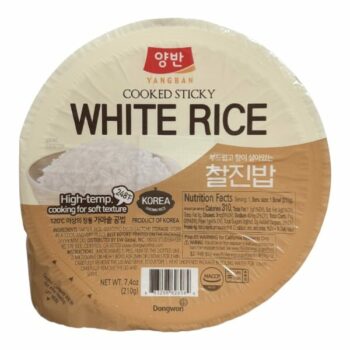DONGWON – Soft and Sticky White Rice (Micro-ondable) – 130g