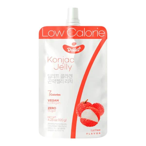 DELIEF - Vegan Collagen & Lychee Konjac Jelly - 120g