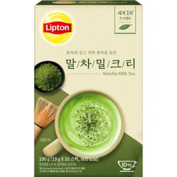 LIPTON [KR] – Stick Matcha Latte Instant Tea – 10 x 19g