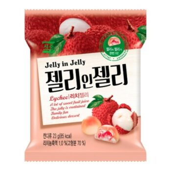 SEOJU – Jelly in Jelly Juicy Lychee Gummy – 23g