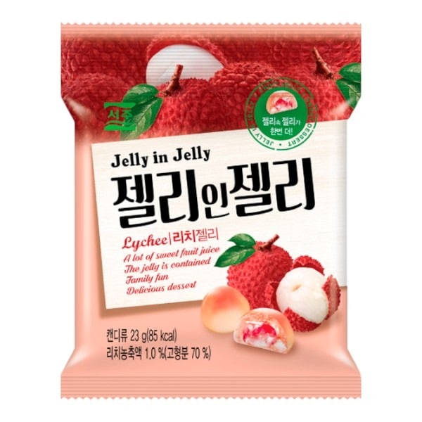 SEOJU - Jelly in Jelly Juicy Lychee Gummy - 23g